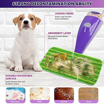 For Swiffer Mop Pads Wet/dry Microfibre Floor Replacement Flat Mop Cloth  Machine Washable for WetJet