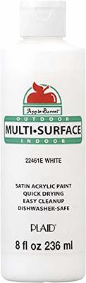 Apple Barrel Multi-Surface Paint in Assorted Colors (8 oz), White - Yahoo  Shopping