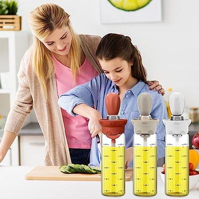  PUZMUG Oil Sprayer for Cooking - 200ml Glass Olive Oil Sprayer  - Continuous Oil Spray Bottle with Portion Control - Olive Oil Dispenser  Bottle - Oil Dispenser Bottle For Kitchen, Air