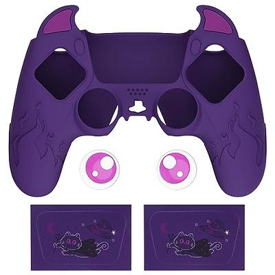 PlayVital Cute Demon Controller Silicone Case for ps5, Kawaii Controller  Cover Gamepad Skin Protector for ps5 with Touch Pad Sticker & Thumb Grip  Caps - Purple - Yahoo Shopping