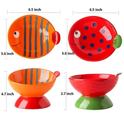 Scooper Bowl with Suction Cup Base : raised edge bowl non-slip base