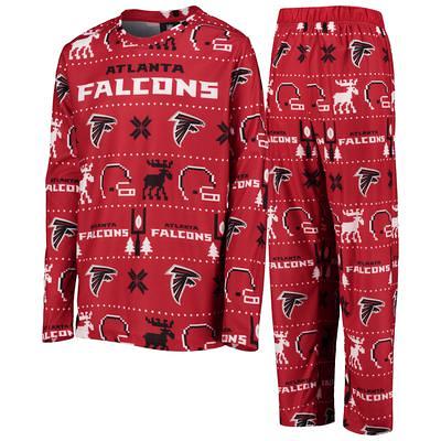 Youth Royal Buffalo Bills Logo Allover Print Long Sleeve T-Shirt Pants  Holiday Pajamas Sleep Set