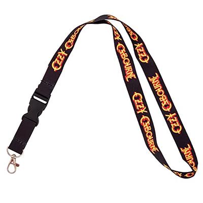 Gctriki ID Badge Holder with Lanyard, Dumpster on Fire Lanyard for