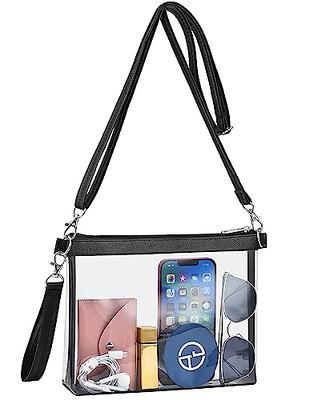  LZXYBIN Clear Purses for Women Stadium, Small Clear Purse  Concert Transparent Crossbody Bag Stadium Approved for Women : Sports &  Outdoors