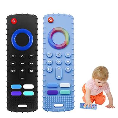 Remote Control Teether Toy for Babies,Baby Teething Toys Tv Remote Shape  with Pacifier Clip（Black） - Yahoo Shopping