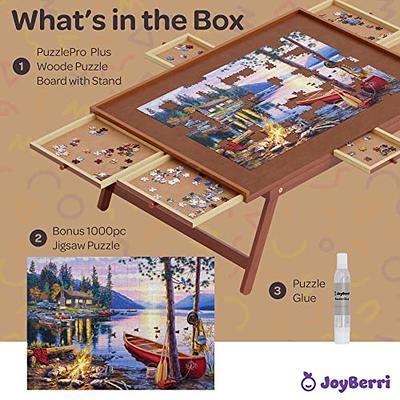 JoyBerri Jigsaw Puzzle Board - with Free Puzzle / 1500 Piece Jigsaw Puzzle  Table for Adults/Portable Wooden Puzzle Table Organizer and Puzzle with  Drawers and Legs/Puzzle Tray Gift for Storage - Yahoo Shopping