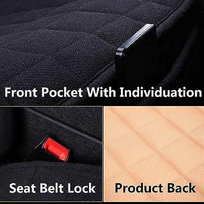 Breathable Non-slip Pure Linen Car Seat Cushion - Universal Fit