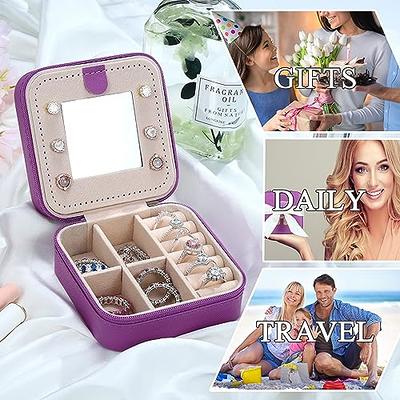 Parima Gifts for Women - Small Initial Jewelry Case Jewelry