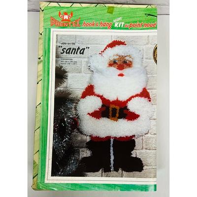 Santa Claus Felt Applique Christmas Stocking Kit, New Old Stock, Diy, Works  By Dimensions Crafts, Made in Usa - Yahoo Shopping