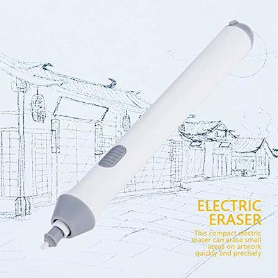Electric Eraser, Couture Creations Creative Detailer Tool, AFMAT Electric  Eraser Kit for Artists, 140 Refills, Battery Operated Pencil Eraser for  Sketching Pencils/Drafting/Drawing/Graphite Pencils : : Office  Products