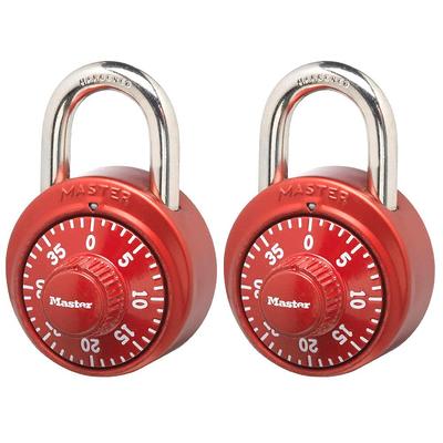 Master Lock Combination Locker Lock, Resettable Directional Dial
