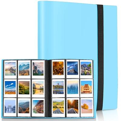 Photo Album for Fujifilm Instax Mini Camera, 180 Pockets Instax Mini Album  with Memo Areas, 2X3 Photo Album for Polaroid 2x3 ZINK Film Camera