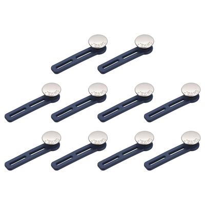 Button Extenders, 10pcs - Alloy & Silicone Jean Button  Extender(Silver,2.13) - Silver - Yahoo Shopping