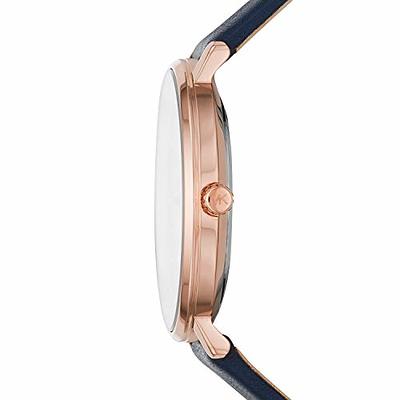 Michael Kors Rose Gold and Navy Watch