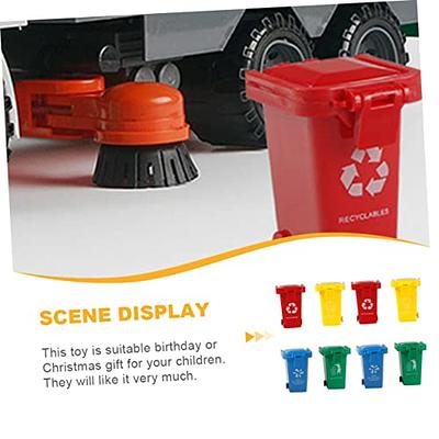 Strawberry Shape Mini Trash Bins With Trash Bags, Cute Trash Bins