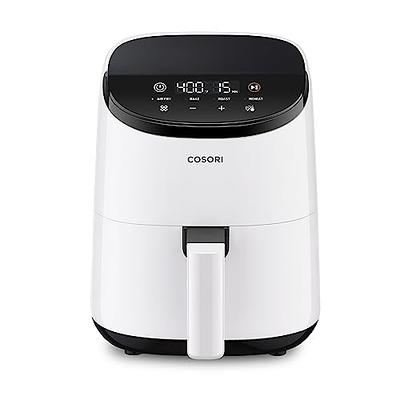 COSORI Small Air Fryer Oven 2.1 Qt, 4-in-1 Mini Airfryer, Bake, Roast,  Reheat, Space-saving & Low-noise, Nonstick and Dishwasher Safe Basket, 30  In-App Recipes, Sticker with 6 Reference Guides, White - Yahoo