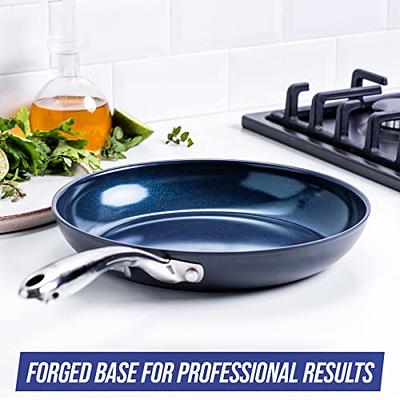 Blue Diamond Diamond-Infused 12 Frying Pan with Lid - Macy's