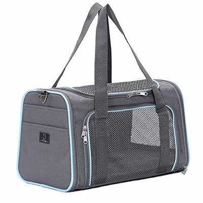 A4Pet Airline Approved Cat Carrier Dog Carriers,Removable Soft-Sided  Portable Pet Travel Washable Carrier for Kittens,Puppies,Rabbit,Hamsters -  Yahoo Shopping