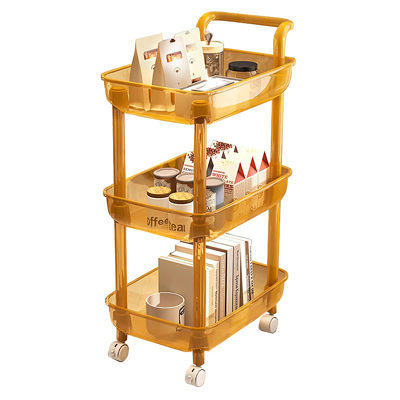 Jubilee Heavy-duty 3-tier Utility Service Cart With Wheels, 40.25