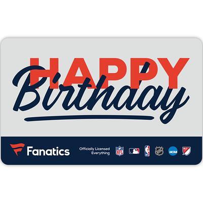 NFL Shop Happy Birthday Gift Card ($10 - $500) - Yahoo Shopping