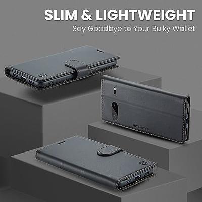 Case Compatible With Google Pixel 8/pixel 8 Pro, Pu Leather Shockproof  Protective Cover With Metal Kickstand