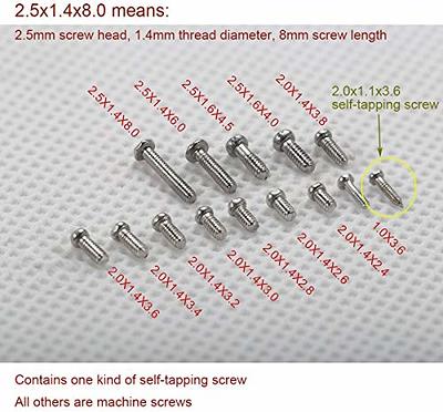 bayite Eyeglass Repair Kit Sunglass Glasses Repair Kit with Screws Assorted  Tweezers Screwdriver Nuts Stainless Steel Screws Tool for Watch 1000Pcs -  Yahoo Shopping