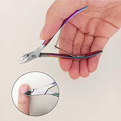 Professional Cuticle Scissors Nail Art Long Toenail Remover
