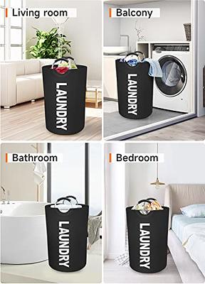  Dalykate Large Laundry Basket 82L Collapsible Oxford Fabric Laundry  Hamper Foldable Clothes Laundry Bag with Handles Waterproof Washing Bin  Portable Dirty Clothes Basket for College Dorm, Family : Home & Kitchen