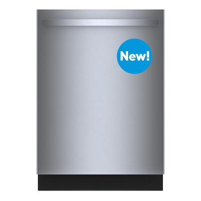 Bosch 800 Series Top Control 24-in Smart Built-In Dishwasher With Third  Rack (Black Stainless Steel) ENERGY STAR, 42-dBA