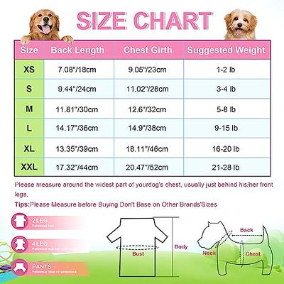 Dog Pajamas for Small Dogs Girl Boy Puppy Pjs Jammies 4 Leg Dog Clothes for  Chihuahua Yorkie Summer Onesies Jumpsuit Clothing for Pet Dogs Male Female  - Yahoo Shopping