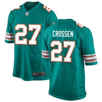 Men's Nike White Miami Dolphins Custom Game Jersey