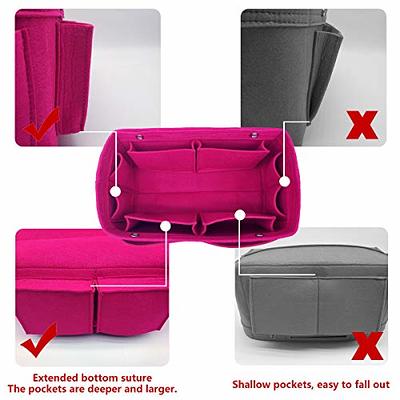 LEXSION Felt Insert Bag Organizer Bag In Bag For Handbag Purse