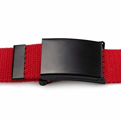 Best cut to fit canvas web belts