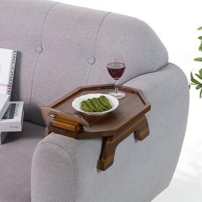 Sofa Armrest Clip Table Tray Couch Arm Table For Wide Couches Food