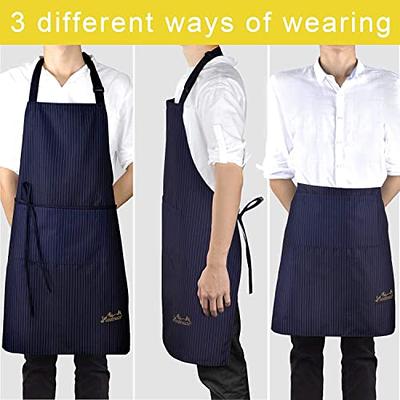 Kitchen Aprons For Women Men Household Aprons For Kitchen Wipeable