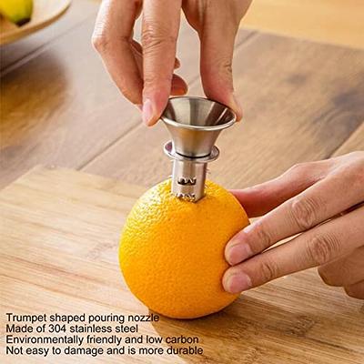  Klyuqoz Grapefruit Knife Curved Serrated, Stainless Steel  Grapefruit Tool, with Fruit Carving Knife and Ring Orange Peeler, for  Grapefruit and Oranges Kitchen Gadget Set of 3 : Home & Kitchen