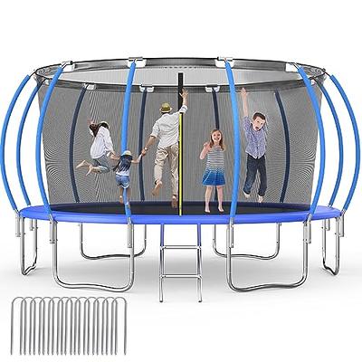 Giantex 7FT 84” Kids Trampoline for Toddlers with Enclosure Net