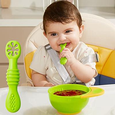 KoalaZoom Baby Food Feeder Fruit Feeder Pacifier for Baby Teething Relief,  Baby Teether Toy, Silicone Squeeze Spoon Baby Feeder for Self Feeding,  Ideal Baby Feeding Supplies First Stage(Green) - Yahoo Shopping