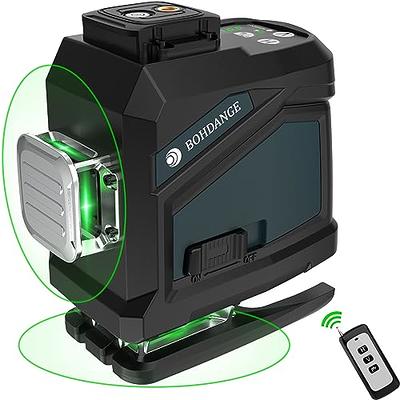 Laser Level, SHAWTY Bright Green Beam Cross Line with Self Leveling, Laser  Level Line Tool with Vertical and Horizontal Line, 360° Magnetic Pivoting