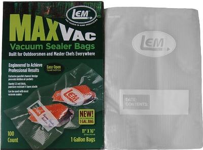 Lem MaxVac Gallon Vacuum Bags 28 Count