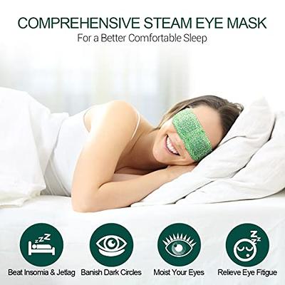 YFONG Weighted Sleep Mask, Women Men 3D Eye Mask Blocking Lights Sleeping  Mask (4.2oz/120g), Pressure Relief Night Sleep Eye Mask with Adjustable