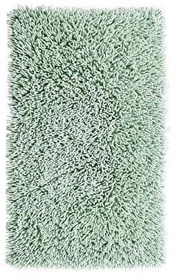 allen + roth 24-in x 40-in Dark Gray Polyester Bath Mat in the