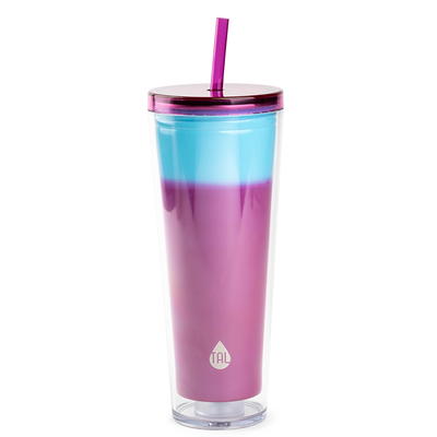 TAL Stainless Steel Hudson Tumbler with Straw 40 fl oz Black