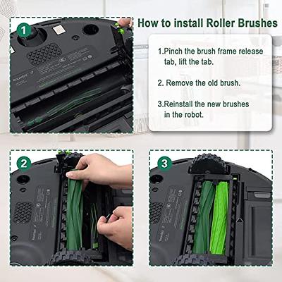 Side Brush Set for the iRobot Roomba 'e', 'i' and 'j' Series  (3-Pack)