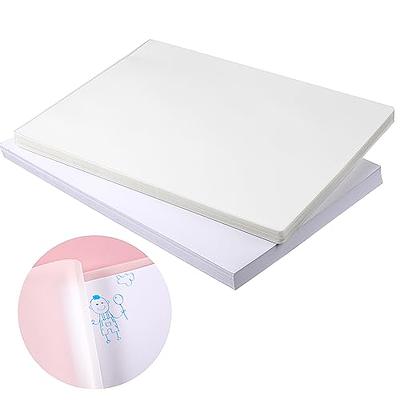  TRILINK DTF Transfer Film Paper A4 (8.5 x 11)-20 Sheets,  Premium Double-Sided Matte Clear PreTreat Sheets - PET Heat Transfer Paper  for Sublimation Printer Direct Print on T-Shirts Textile