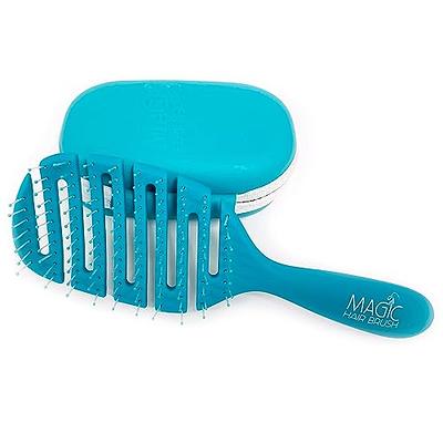 SOFT TOUCH PADDLE HAIR BRUSH (PINK)