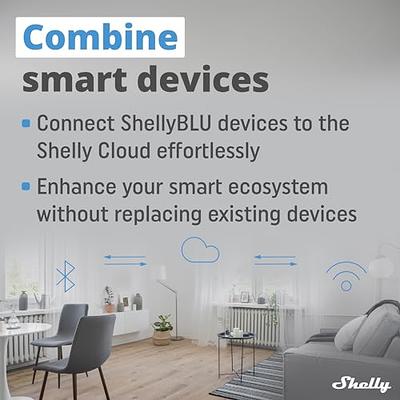 Shelly BLU Gateway, Bluetooth WiFi Gateway in a USB-A dongle, Home  Automation, Compatible with Alexa & Google Home, iOS Android App, No hub  Required