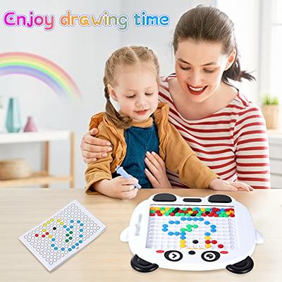 MIAODAM Magnetic Dot Art Magnetic Doodle Board, Magnetic Drawing Board for  Kids, Magnetic Doodle Board for Toddlers 1-3 Magnetic Painting Board with  Interesting Graphic Albums - Yahoo Shopping