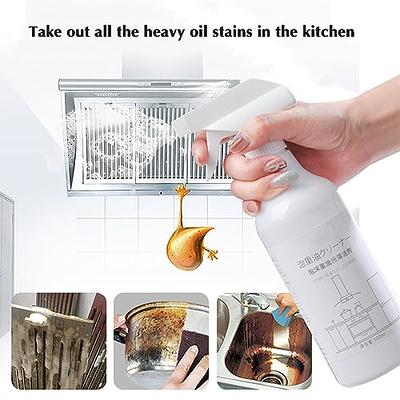 1PC Splash Foam Spray Oven Cleaner Gentle And Effective Foam Cleaner For  Kitchen Cooktop Cooker Hoods(60ML)