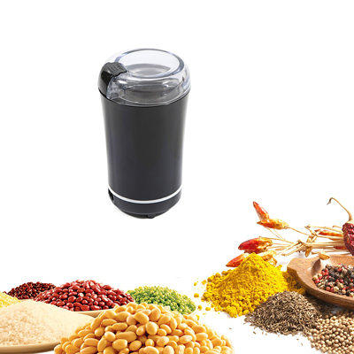 Electric Grain Mill Coffee Dry Grinder Herbal Crusher Powder Grinding Blender - Purple